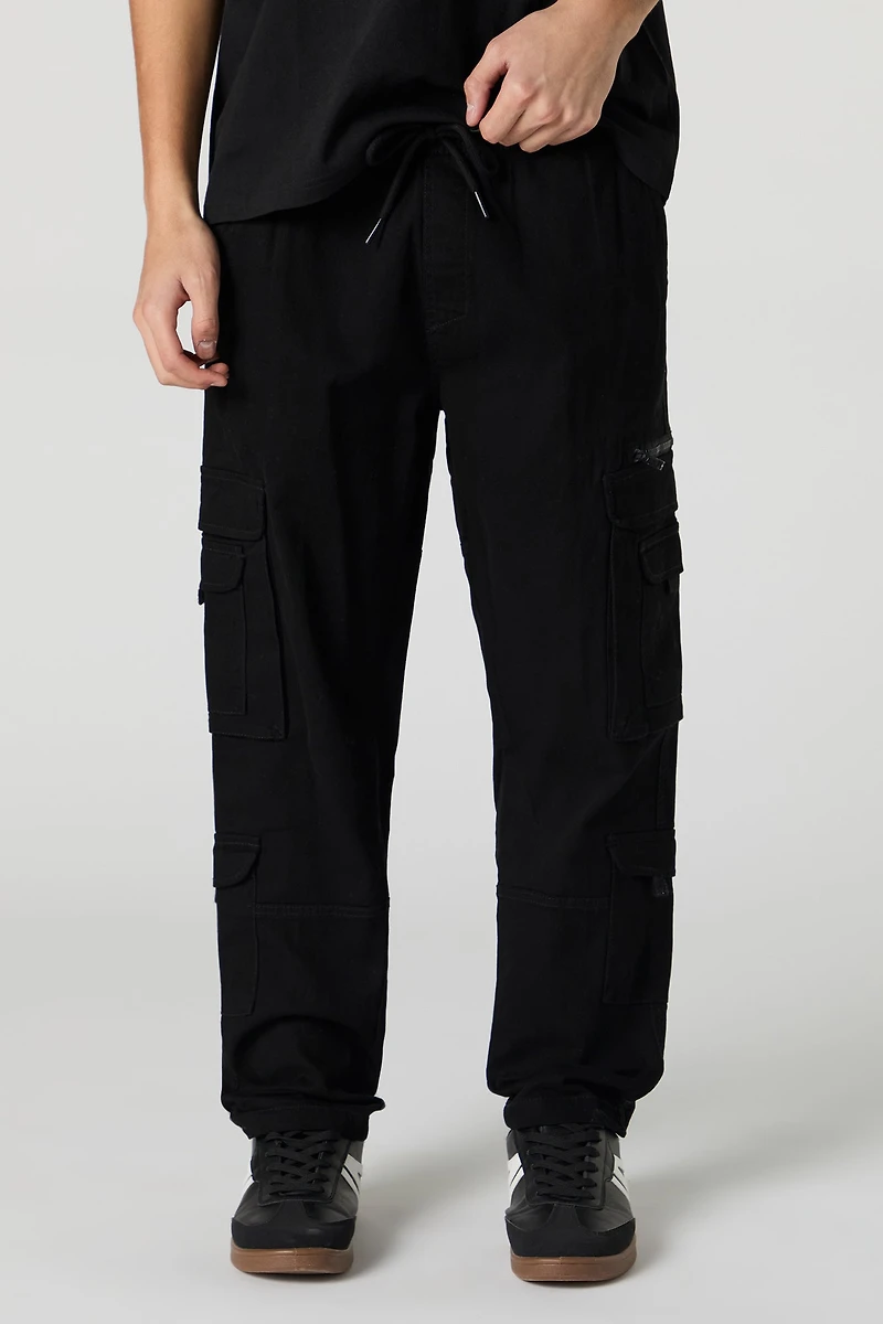 Multi Pocket Drawstring Cargo Pant