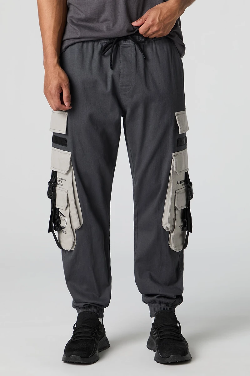 Multi Pocket Utility Cargo Jogger