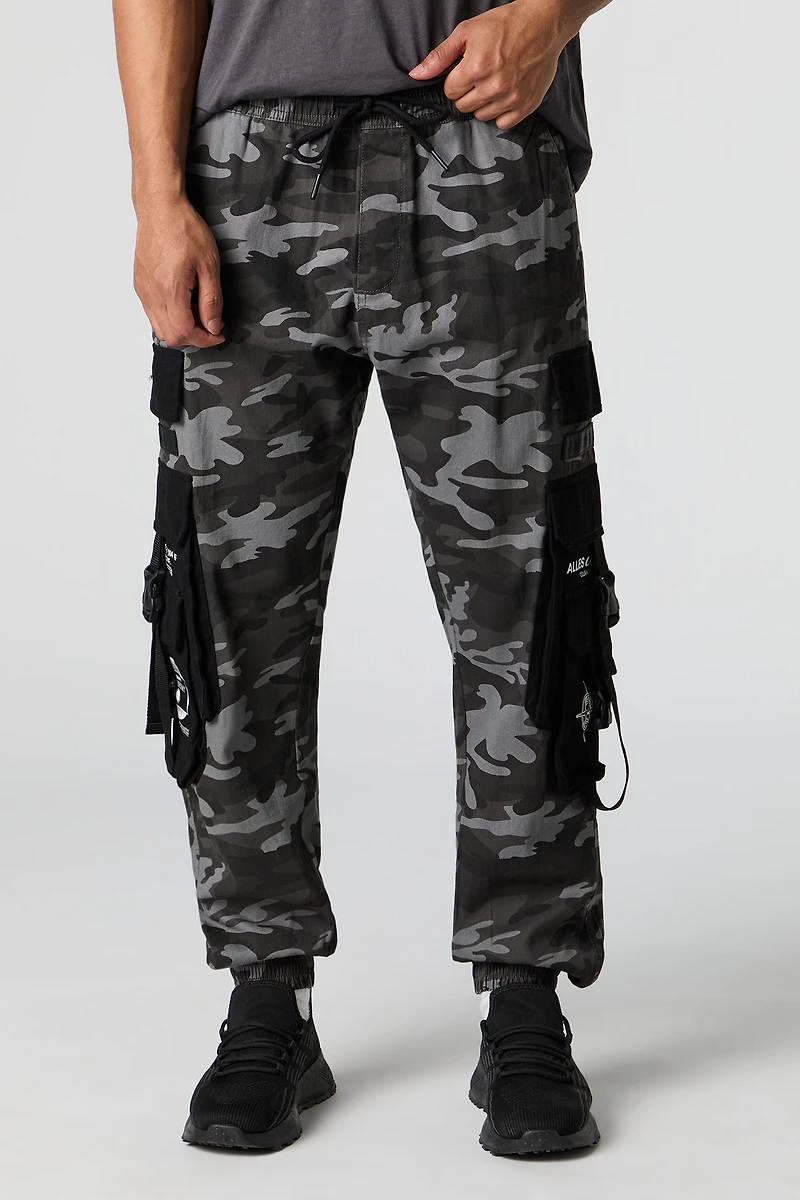 Jogger cargo à poches multiples polyvalentes