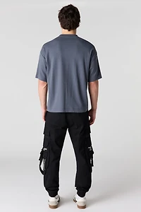 Jogger cargo avec poche à boucle