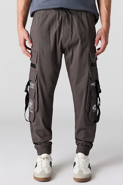 Jogger cargo avec poche à boucle
