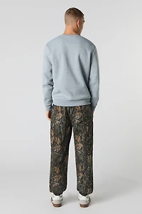 Poplin Cargo Jogger
