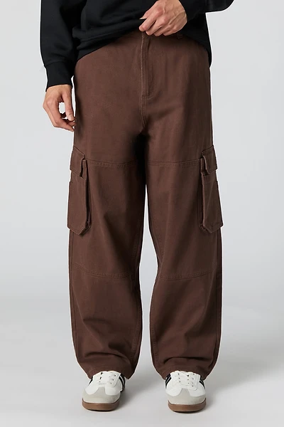 Pantalon cargo de planchiste à jambe large