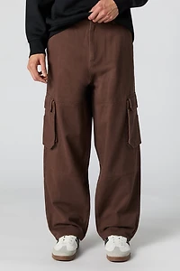 Pantalon cargo de planchiste à jambe large