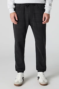 Denim Drawstring Jogger