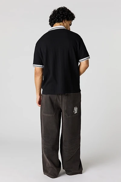 Graphic Mega Baggy Jean