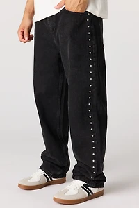 Studded Baggy Jean