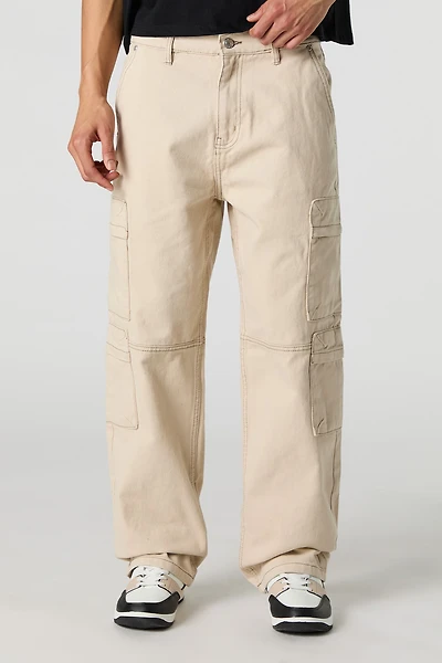 Baggy Wide Leg Cargo Jean