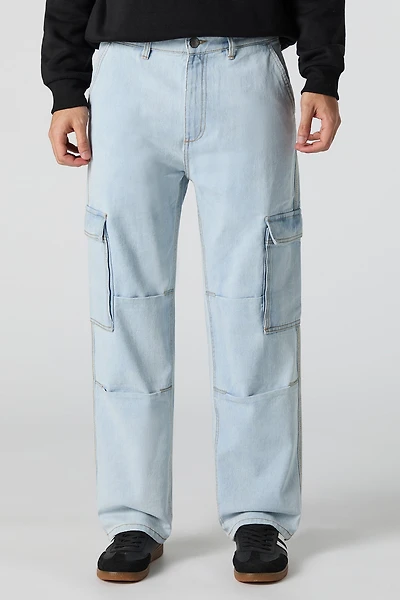 Pantalon cargo rigide