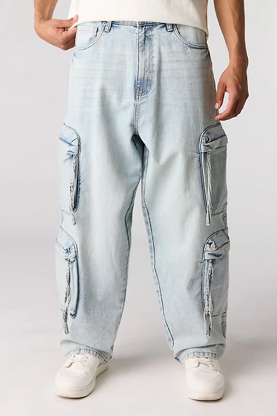 Jean cargo baggy