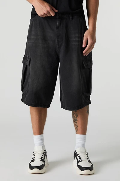 Denim Skater Cargo Short