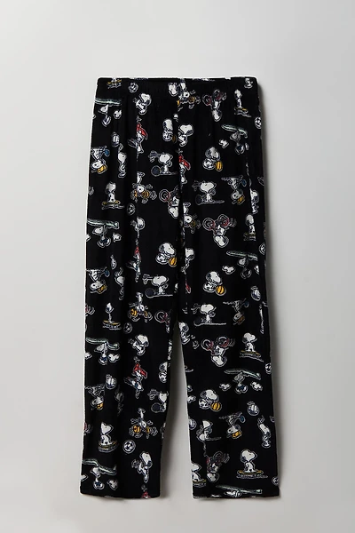 Peanuts Snoopy Plush Pajama Pant
