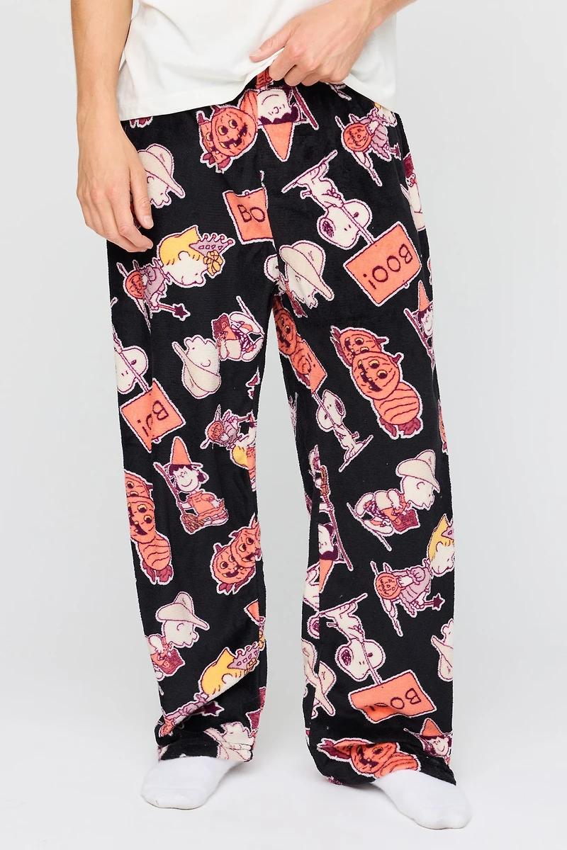 Snoopy Halloween Plush Pajama Pant
