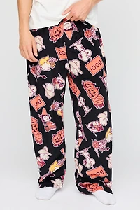 Snoopy Halloween Plush Pajama Pant
