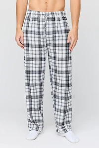 Pantalon de pyjama en flanelle à carreaux