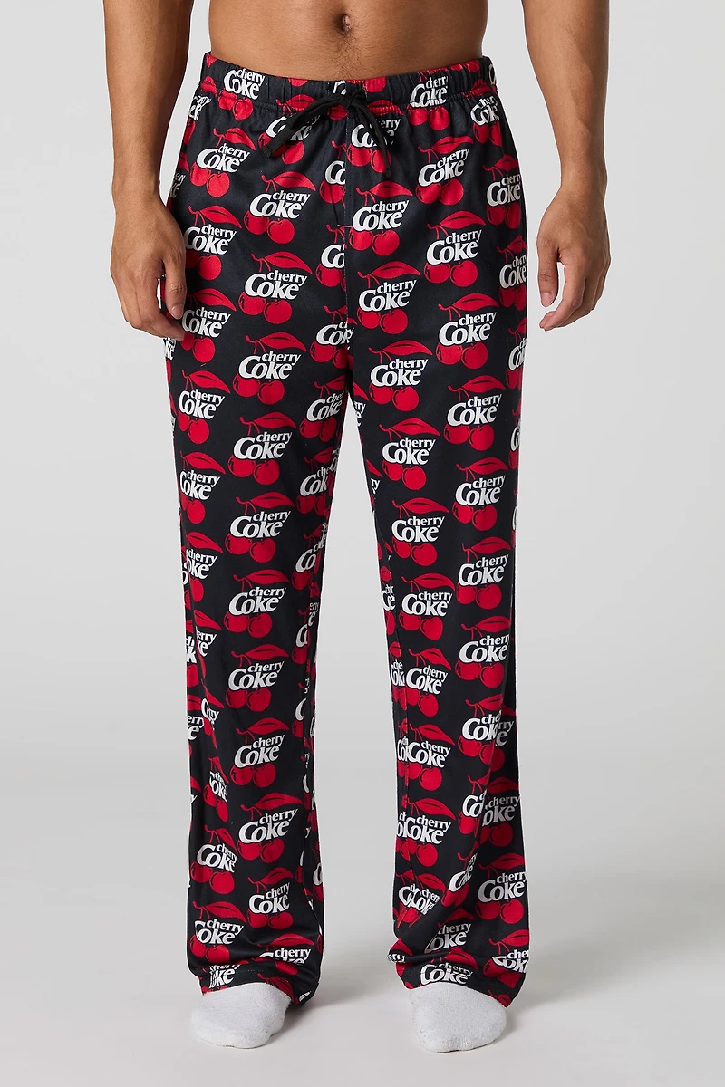 Pantalon de pyjama à imprimé Cherry Coke