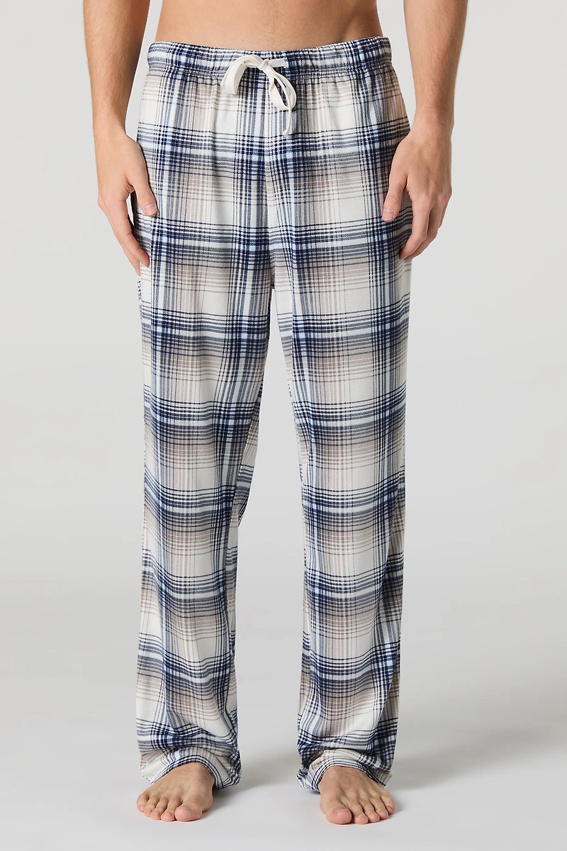 Pantalon de pyjama à carreaux