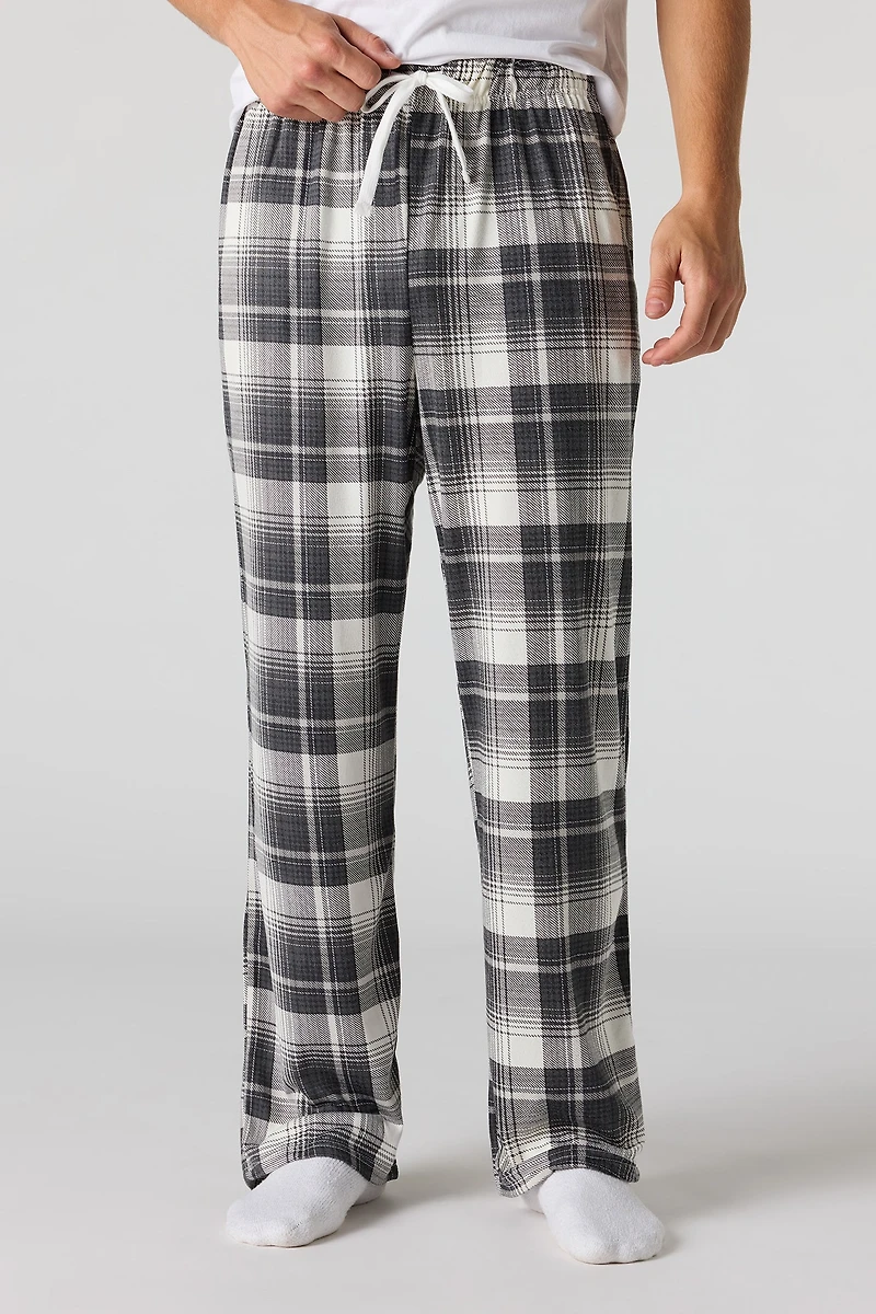 Pantalon de pyjama à carreaux