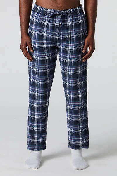 Pantalon de pyjama en flanelle à carreaux