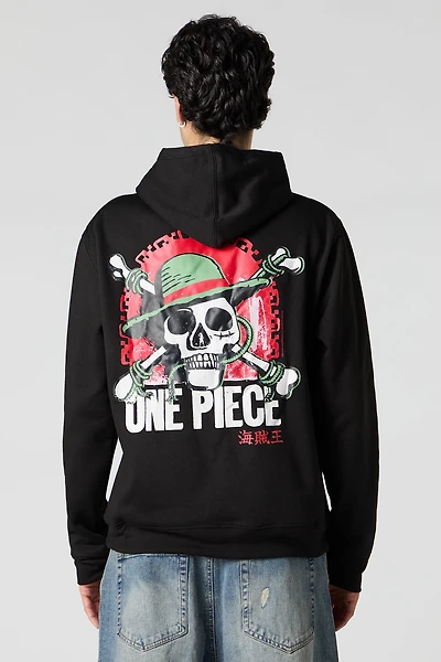 One Piece Graphic Fleece Hoodie