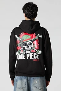 One Piece Graphic Fleece Hoodie