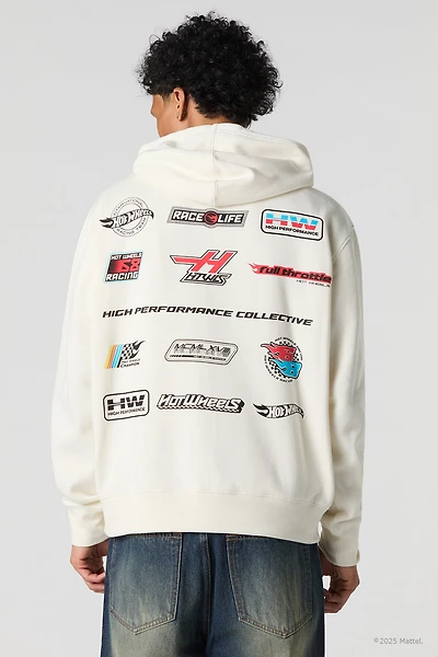 Hot Wheels™ Embroidered Fleece Hoodie