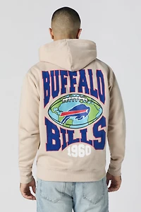 Haut à capuchon en molleton imprimé floqué Buffalo Bills