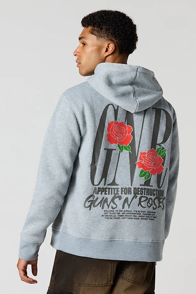 Haut à capuchon avec imprimé Guns N' Roses HD