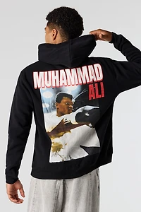 Haut à capuchon avec imprimé Muhammad Ali