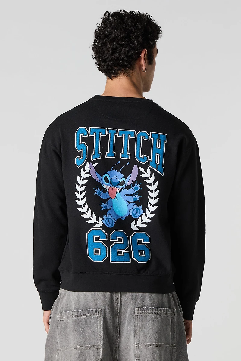 Leroy & Stitch Graphic Fleece Sweatshirt