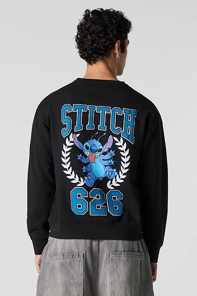 Leroy & Stitch Graphic Fleece Sweatshirt