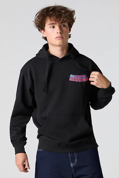 Spider-Man & Venom Puff Print Hoodie