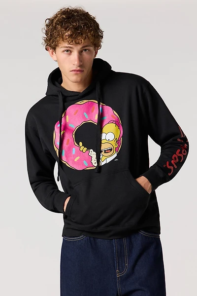 The Simpsons Graphic Fleece Hoodie