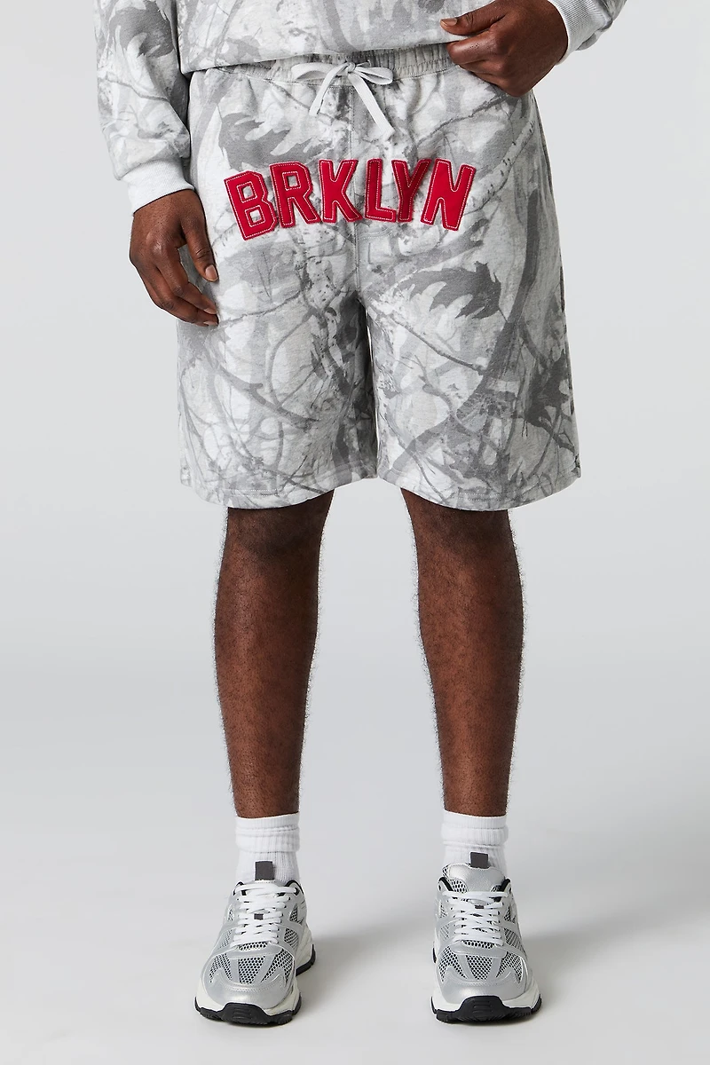 Camo Patch Fleece Short