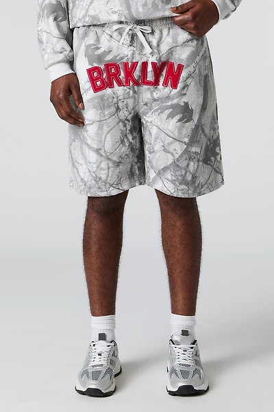 Camo Patch Fleece Short