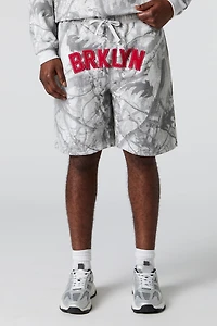 Camo Patch Fleece Short