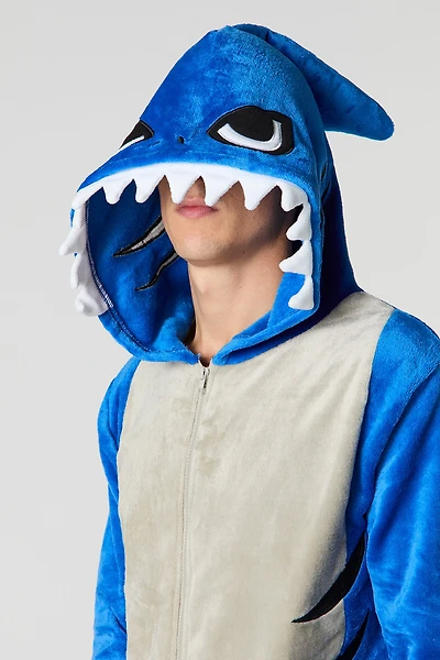 Combinaison en peluche Requin 3D