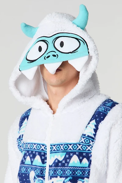 3D Yeti Plush Onesie