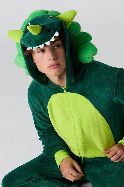 Combinaison en peluche dinosaure 3D