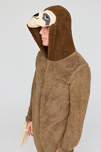 3D Sloth Sherpa Onesie