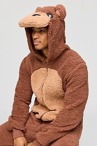 3D Bear Sherpa Onesie