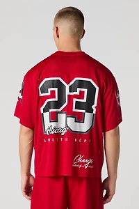 City Graphic Mesh Football Jersey