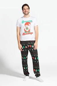 Mens Fammy Jammies Gnome for the Holidays Pajama Set