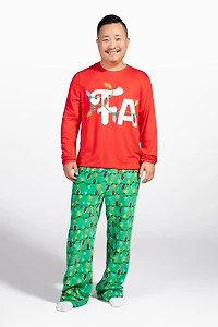 Mens Fammy Jammies 'Tis the Season Pajama Set