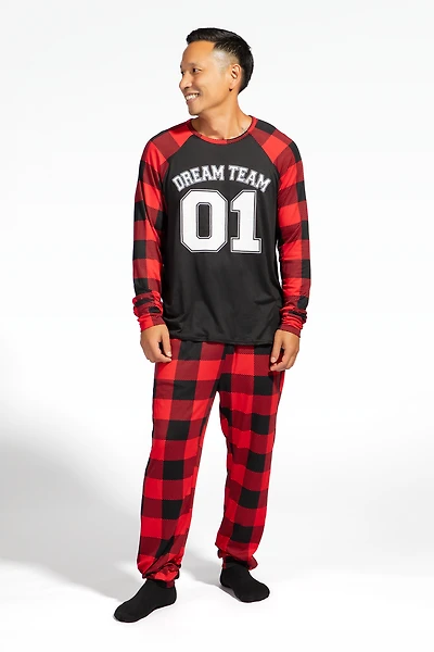 Ensemble-pyjama de famille Dream Team pour hommes