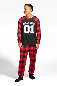 Ensemble-pyjama de famille Dream Team pour hommes