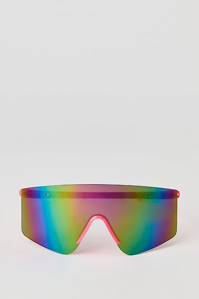 Rimless Shield Sunglasses