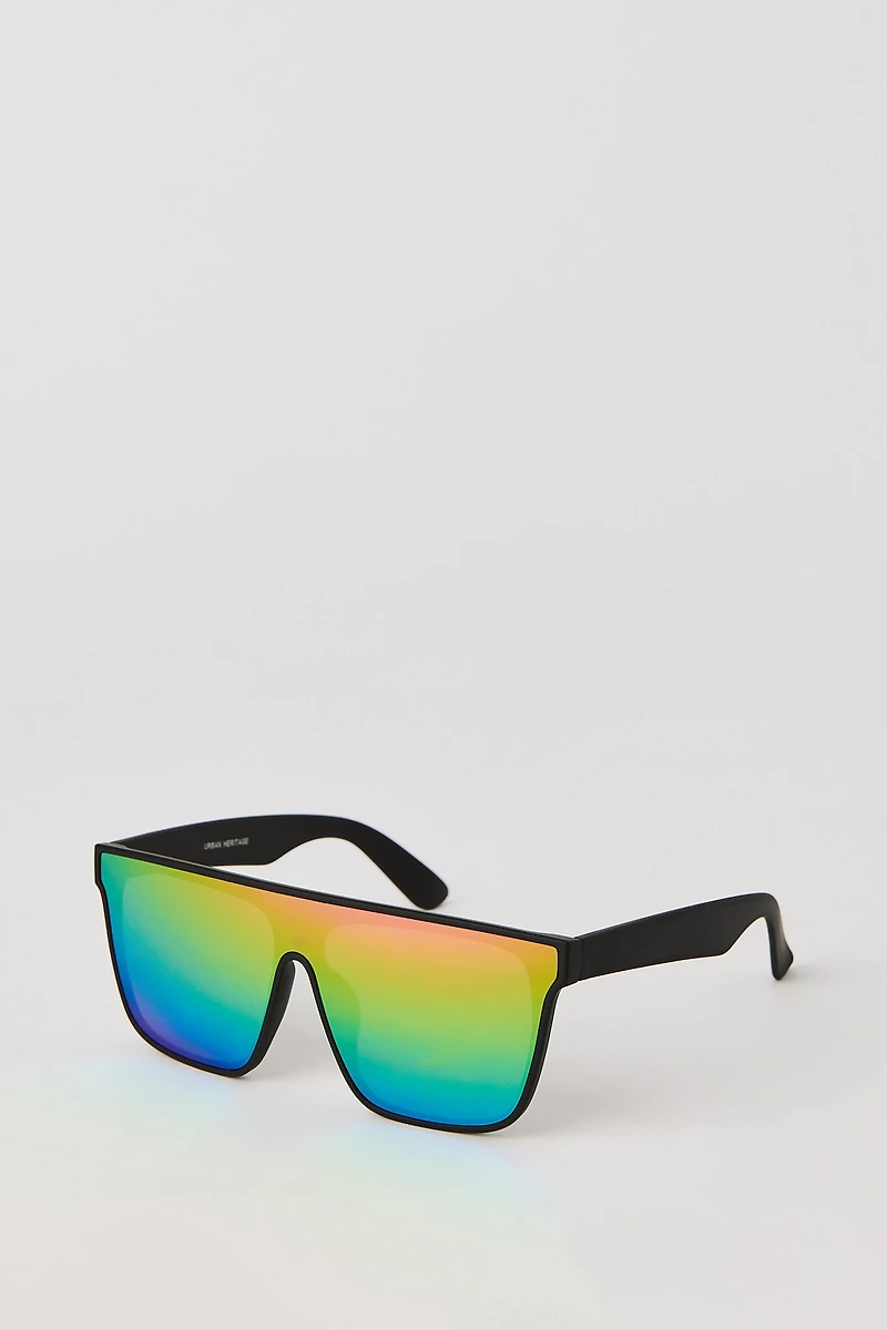 Lunettes de soleil carrées Shield