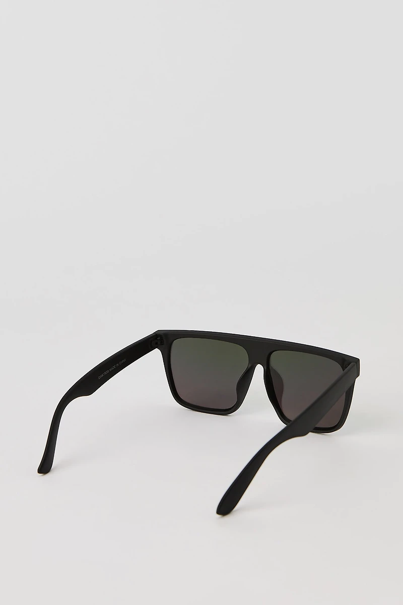 Lunettes de soleil carrées Shield