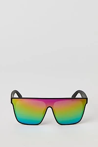 Lunettes de soleil carrées Shield